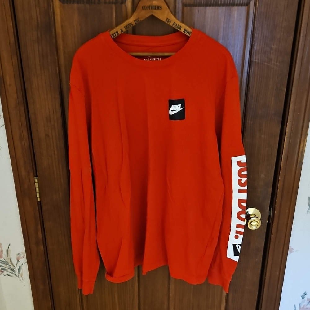 Nike Long Sleeve Mens XXL Cotton Tee